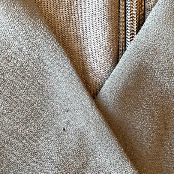 ANGEL EYE Black Aline V-neck Midi Dress - Picture 6 of 7